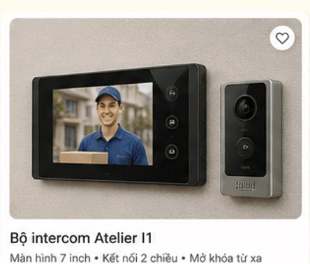 Bộ intercom Atelier I1