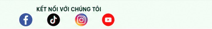 Kết nối với chúng tôi: Facebook, TikTok, Instagram, YouTube