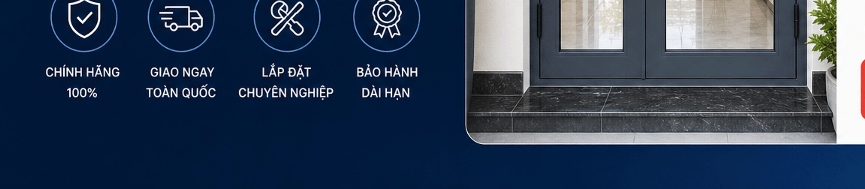 Cửa đi mở quay 2 cánh kính RZ-XDQ 2C-01