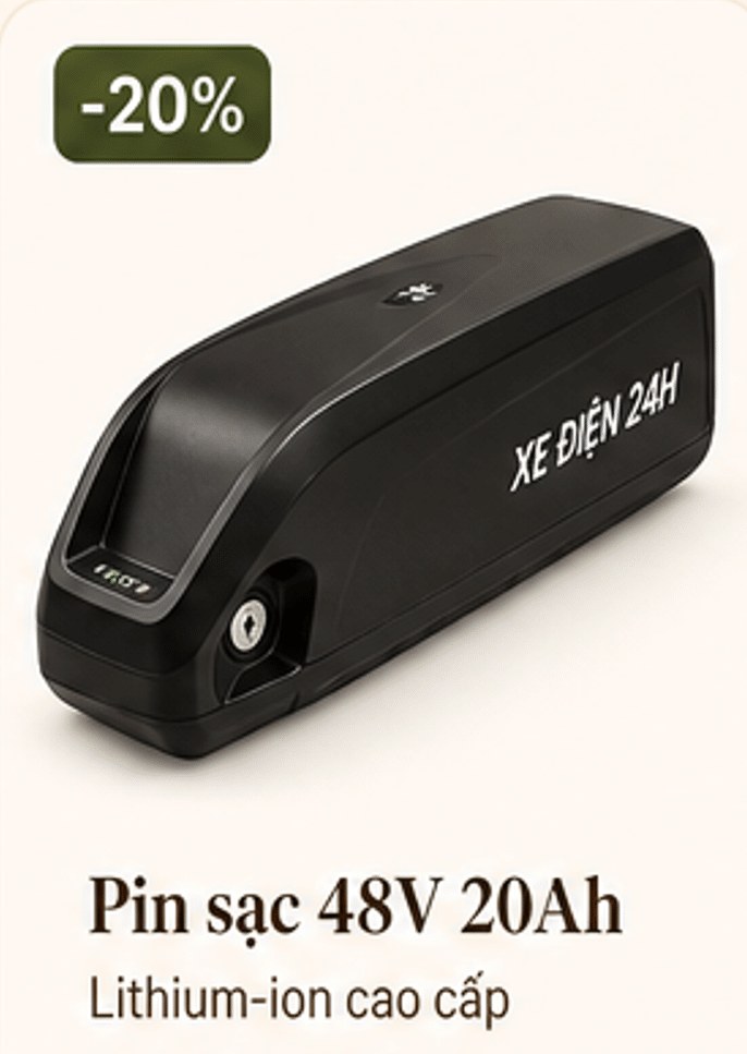 Pin sạc 48V 20Ah – Lithium-ion cao cấp