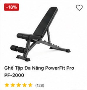 Ghế Tập Đa Năng PowerFit Pro PF-2000