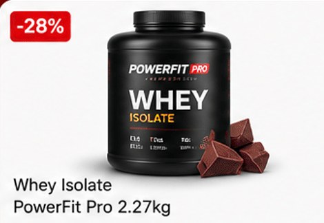 Whey Isolate PowerFit Pro 2.27kg
