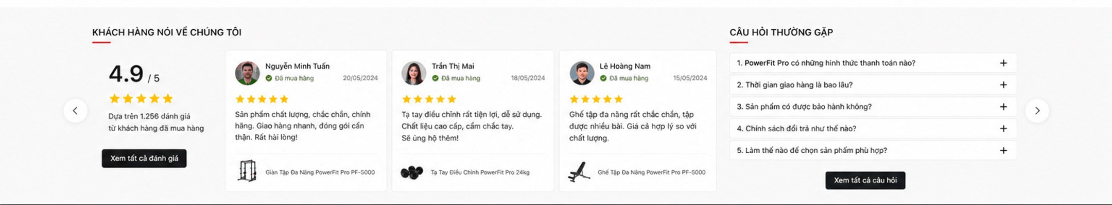 Khách hàng nói gì về chúng tôi