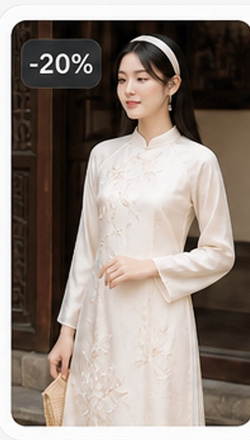 -20% Áo dài Phương Vy