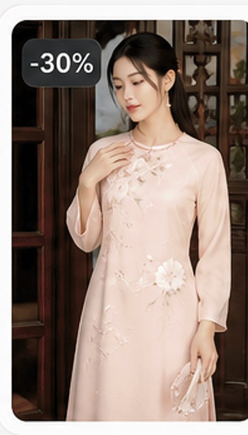 -30% Áo dài Tố Uyên