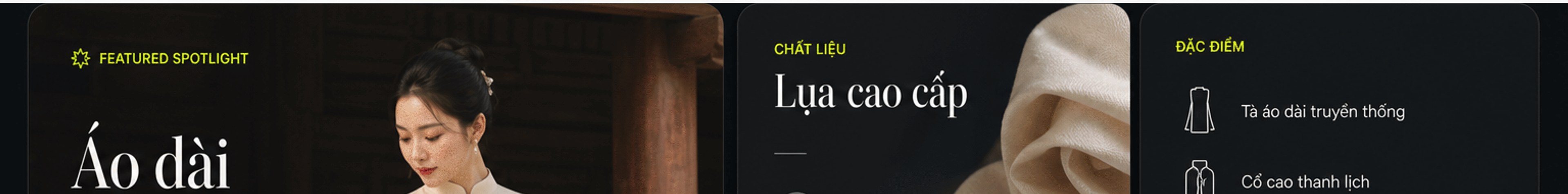 Featured spotlight Áo dài Hương Sen – lụa cao cấp