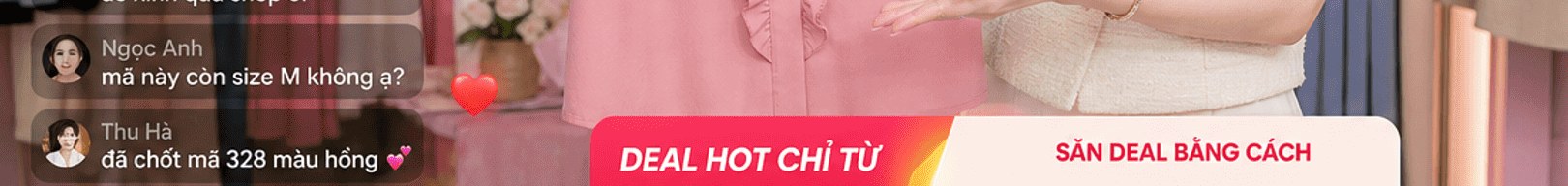 Bình luận trong livestream