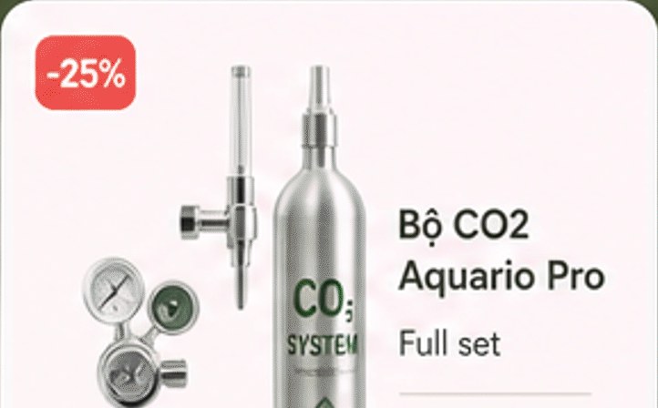 Bộ CO2 Aquario Pro Full set