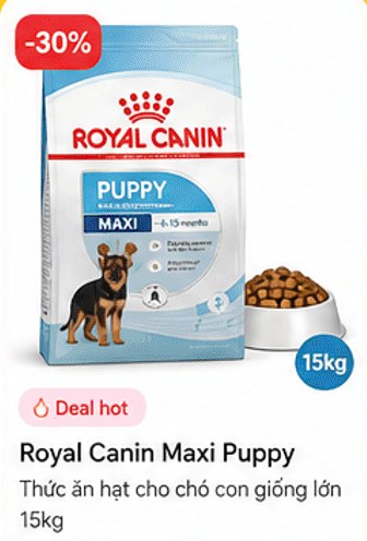 Royal Canin Maxi Puppy 15kg