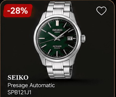 Seiko Presage Automatic SPB121J1 – giảm giá flash sale