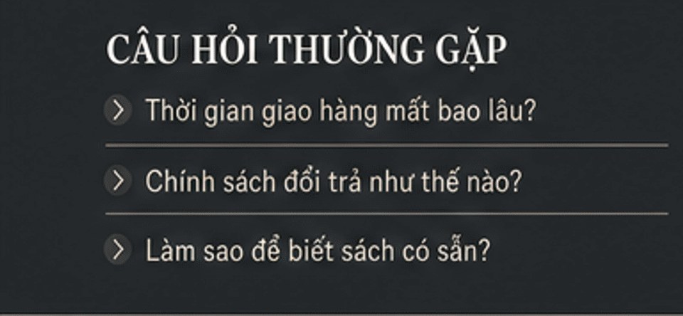 Câu hỏi thường gặp