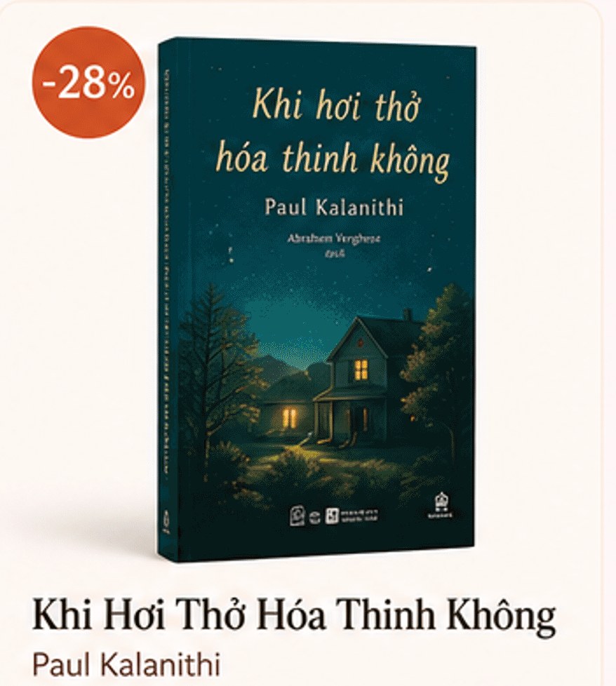 Khi Hơi Thở Hóa Thinh Không – Paul Kalanithi, giảm 28%