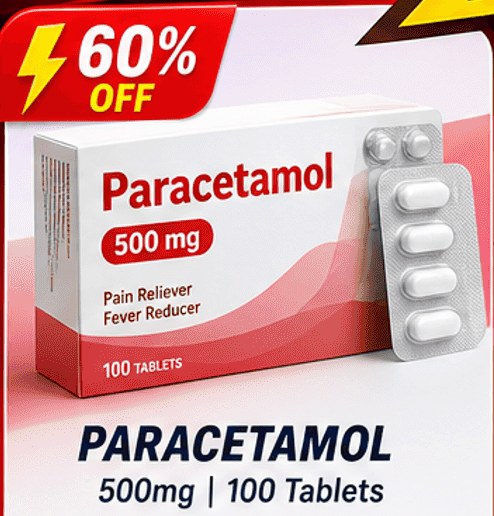 Paracetamol 500mg – giảm 60%