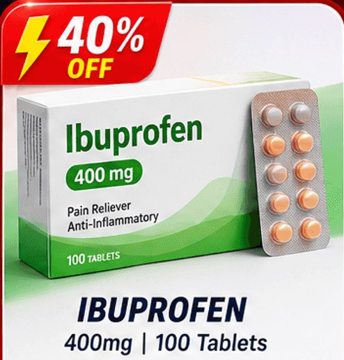 Ibuprofen 400mg – giảm 40%
